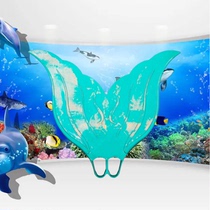 New men and women free diving full rubber fins webbed frog shoes silicone comfortable flexible light swimming fins
