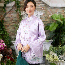 JCL973 private clothing strong push exquisite imitation hand embroidered foreign style national style Chinese retro heavy industry embroidered top jacket