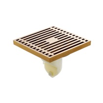 Rifeng bathroom all copper floor drain thickened deodorant bathroom shower kitchen anti-blocking deodorant floor drain