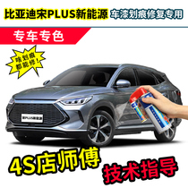 BYD Song plusdmi tonic lacquer pen time grey ev car paint scratches repairing snow domain white red self spray paint