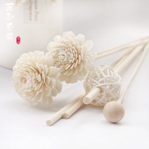 Aromatherapy essential oil indoor fire-free aromatherapy fragrance natural rattan diffuser dried flower supplement liquid volatile dried flower various sets