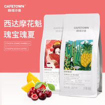 Coffee town Ethiopia West Damo flower Gem summer drying coffee bean combination 454g