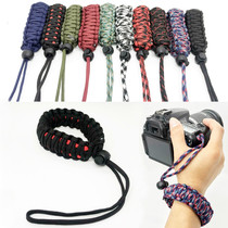 Fan color hand woven camera wrist strap strap micro single lanyard camera rope camera wrist strap