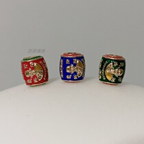 Top Ding Buddha Thai Buddha Brand Long Po Rui itself like bead hand rope bracelet red green and blue