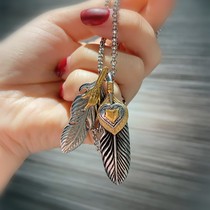 Top Ding Buddha Thai Buddha Brand Cuban Cowling Bird Pendant Necklace Titanium Steel Do not fade hand men and women