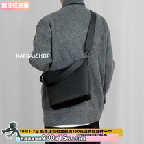 KAFKAsSHOP litchi pattern shoulder bag small Korean tide personality wild men and women neutral shoulder oblique span
