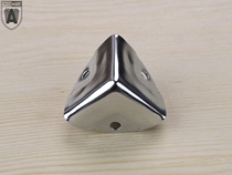 Wooden Box Aluminum Wrap Corner Guard Side Case Hardware Avionics Box Sound Luggage Corner Guard Corner Metal Square Pouch