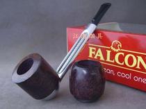 British FALCON Little Eagle pipe stone nanmu Little Eagle system fighting two bowls and one handle