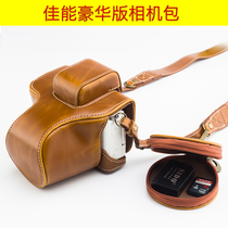 Windwheel grass Canon micro single camera bag EOSM6 second generation M10 M100 M200M50 200DII protective leather case