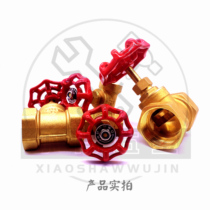 Brass shut-off valve thickened high temperature valve steam shut-off valve 4 points 6 points 1 inch DN152025324050