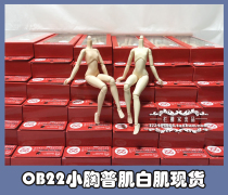 Fence hand-painted shop Ob22 plain female body general muscle white muscle blythe small ragdoll spot Japanese original