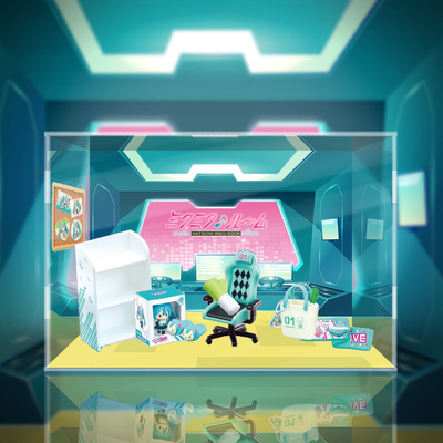 taobao agent 【Move】Re-Ment Hatsune Miku Mikuroom Food and Play Special Display Box