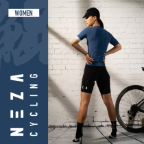 NEZA Green Pale Womens Zero Sense Slim Riding Suit Breathable Short Sleeve Blouses Bike Summer