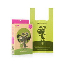Canada Earth Rated eco-friendly ten pence pick up shit bag cat dog GM 120 lavender clear aroma