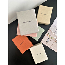 Paper park Jewelry box customization Wild pottery ins wind light luxury exquisite high-end gift box Jewelry box customization