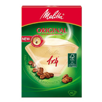 Melitta Melovia Coffee Filter Paper 1X4 Mellow 40 Pieces Hand Punch Drip American Coffee Machine German Filter Paper