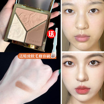 TIMAGE Caitang Master repair plate High-gloss three-color one-piece shadow concealer Nose shadow brighten silhouette thin face Caitang