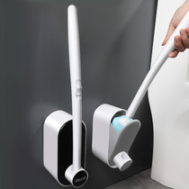 Disposable toilet brush no dead corner household washing toilet toilet cleaning brush long handle Wall disposable artifact