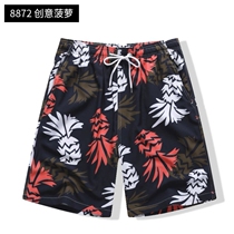 Effen Teng beach pants mens quick-drying can be used for large size loose swimming pants anti-embarrassing seaside vacation swimming shorts