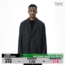 7440 37 1 spot split edging strip suit jacket loose casual blazer jacket men