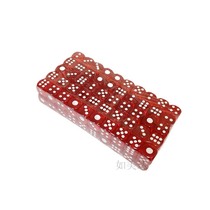  Dice Dice cup Nightclub supplies Rounded red and blue dots Large KTV sieve Bar color stopper 100 pieces