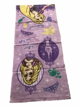 80*34cm medium towel children cotton Princess washcloth girl Le Pei Princess long towel