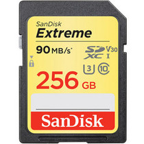 SanDisk flash di card 256G supreme speed camera memory 4K V30 U3 card SD card 256G