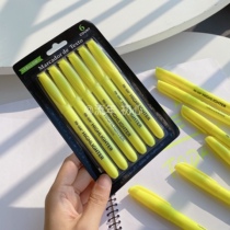 6-loaded yellow diagonal highlighter