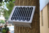 Elyre Miao Sound Outdoor Small Audio Waterproof and Rainproof Solar Player Card Music Outdoor Player Cycle