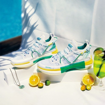 Li Ning flashes 6 High Help basket sneakers Christmas Pink Panther Classic Shock Absorbing professional race sneakers ABAQ019