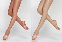 Adult professional dance socks ballet socks big socks basic training class special pantyhose flesh color stepping pantyhose