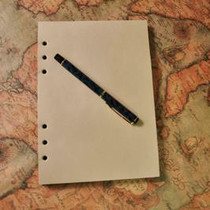 A5 loose leaf replacement this core six-hole replacement loose-leaf this kraft paper blank retro 100G high-grade
