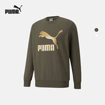 PUMA PUMA official new men casual print round neck sweater CLASSICS531367