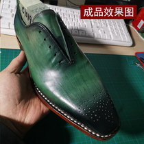  Handmade leather shoes Goodyear shoe last Italian version of the leather shoes last shoe material tool DIY shoe mold 1019