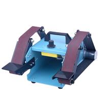 Dongrun small desktop Belt machine double-head polishing machine sanding machine household grinding machine sharpening machine sanding machine