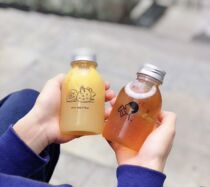 Yangzhi nectar bottle mini disposable beverage cup with lid Net red milk tea packing Cup beverage bottle juice cup