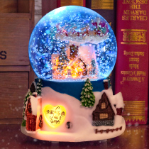 Snow Bluetooth Crystal Ball Music Box Music Box Music Box for Girlfriends Children Girls Birthday Gifts Girls Sky City