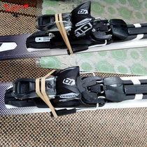 IGOSKI double board ski skis fixed rubber ring snow climbing fixing belt holder strap