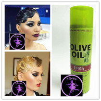 Latin dance hair oil wet bright shape national standard dance plate hair comb hair supplies black pool competition professional modern hair head