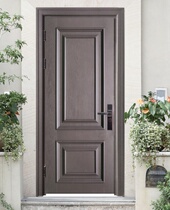 Gold see shield security door Home Deed type T door high-end villa gate titanium zinc alloy plate door outdoor door 017