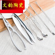 Artifact crab eating tool affordable scissors household multi-function tableware crab meat storage box peeling new gate