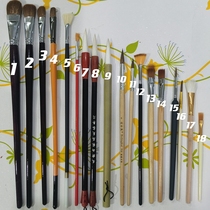 Furniture Maintenance Material Brushed Brush brush furniture Maintenance Private writing brush grain pen sector pen rake-shaped pen