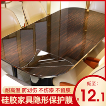Furniture Cling Film Table Marble Kitchen Hearth hearth surface Desktop protective film Waterproof Sticker resistant to high temperature