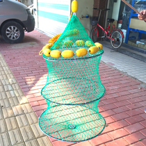 Sea fishing fish protection 50cm mild steel ribbon floating ball boat fishing fish protection fishing extra coarse fast drying fishermen coarse net weaving