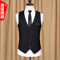 Suit male business leisure spring and autumn mens horse clip jacket tide thin style interior suit vest waistcoat