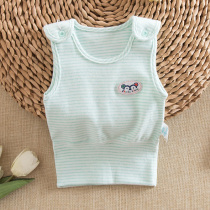 Autumn winter newborn baby protection vest baby protective belted vest lingerie vest child with undershirt clothing