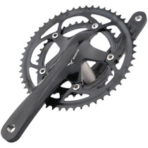 Jiankun 10 11-speed dental plate Road tooth plate 53 39T double-disc folding car hollow integrated wheel shaft crank