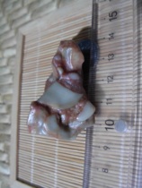 Alashan Gobi Qishi Pictogram stone Horse tooth stone Gobi Jasper rough carving material handle parts