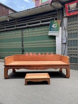 Vietnam mahogany furniture large fruit rosewood semi-finished products Myanmar Laos rosary Arhat bed mortise and tenon structure