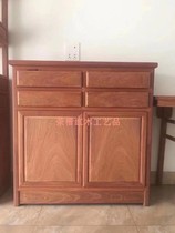 Vietnam mahogany furniture Rosewood semi-finished large fruit rosewood dining side cabinet Utility cabinet material selection Mortise and tenon